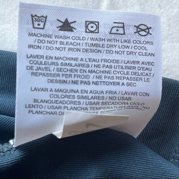 Nike golf XS sleeveless polo shirt teal lapel collar dri-fit looks new - Picture 7 of 7